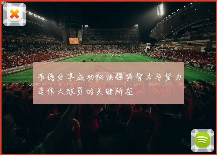 韦德分享成功秘诀强调智力与努力是伟大球员的关键所在